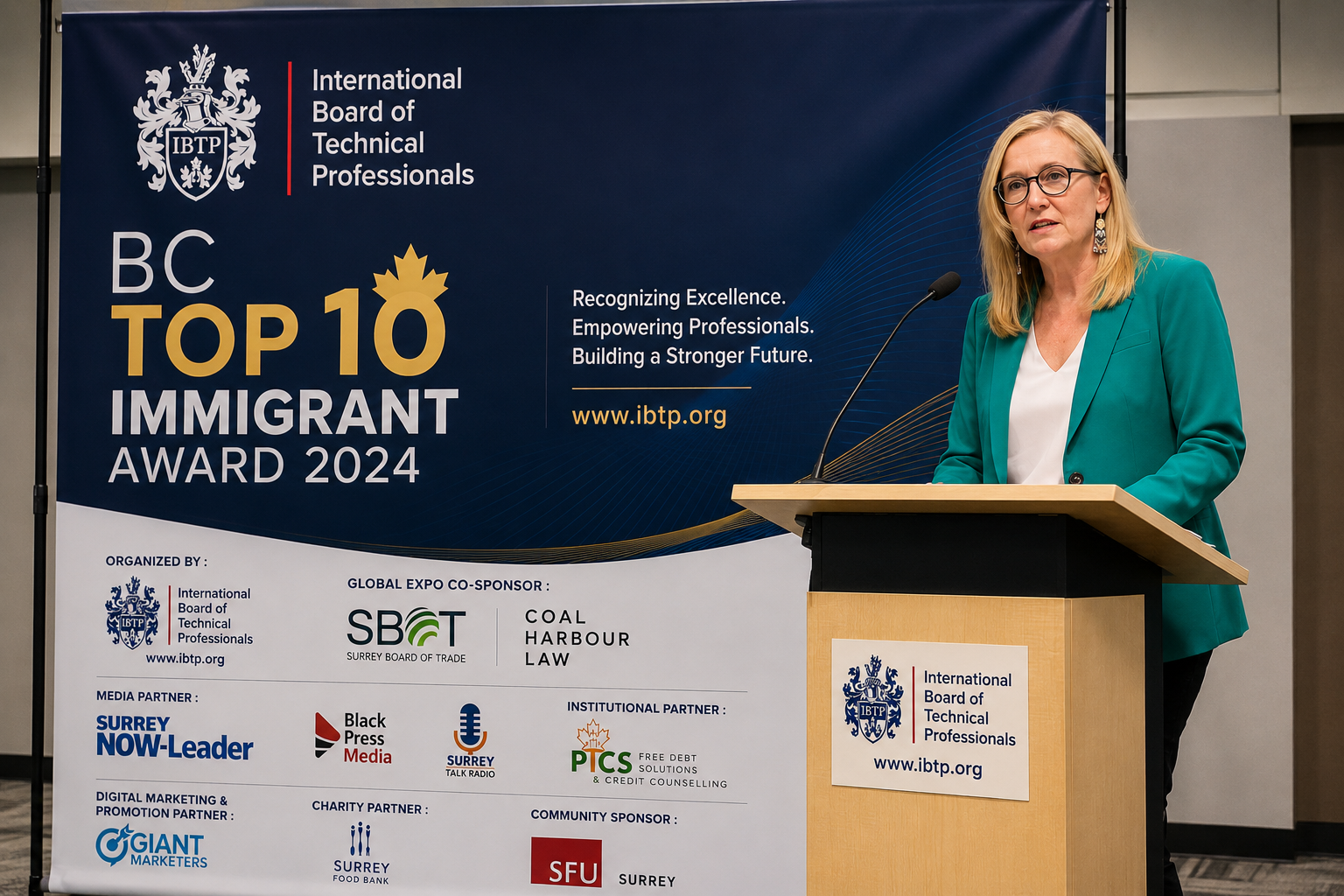 BC Top 10 Immigrant Award 2024
